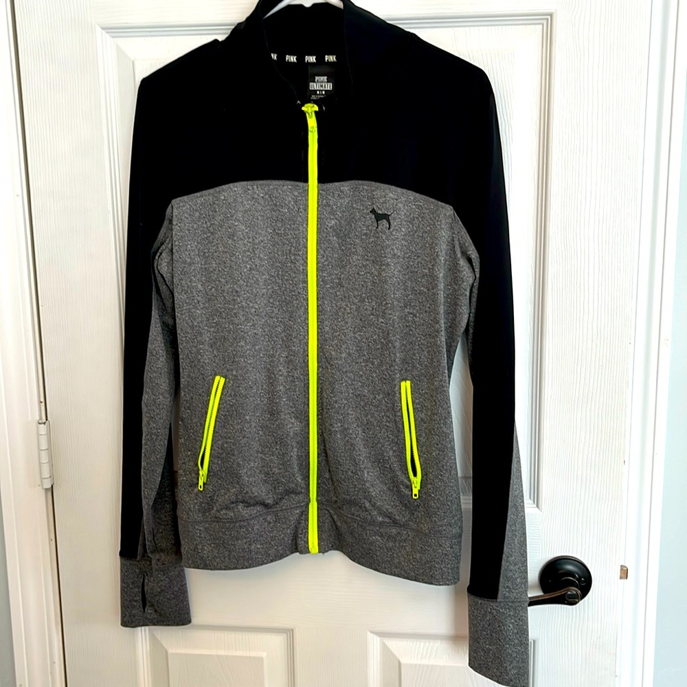 PINK Victoria’s Secret ultimate zip up athletic jacket